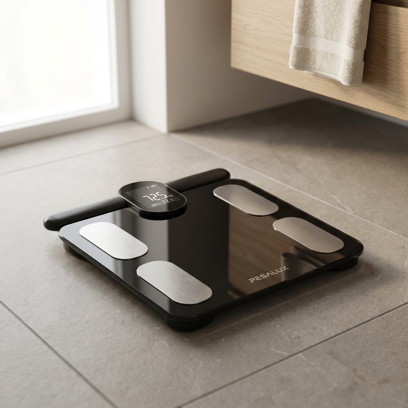 VITAL-IQ on a premium bathroom floor